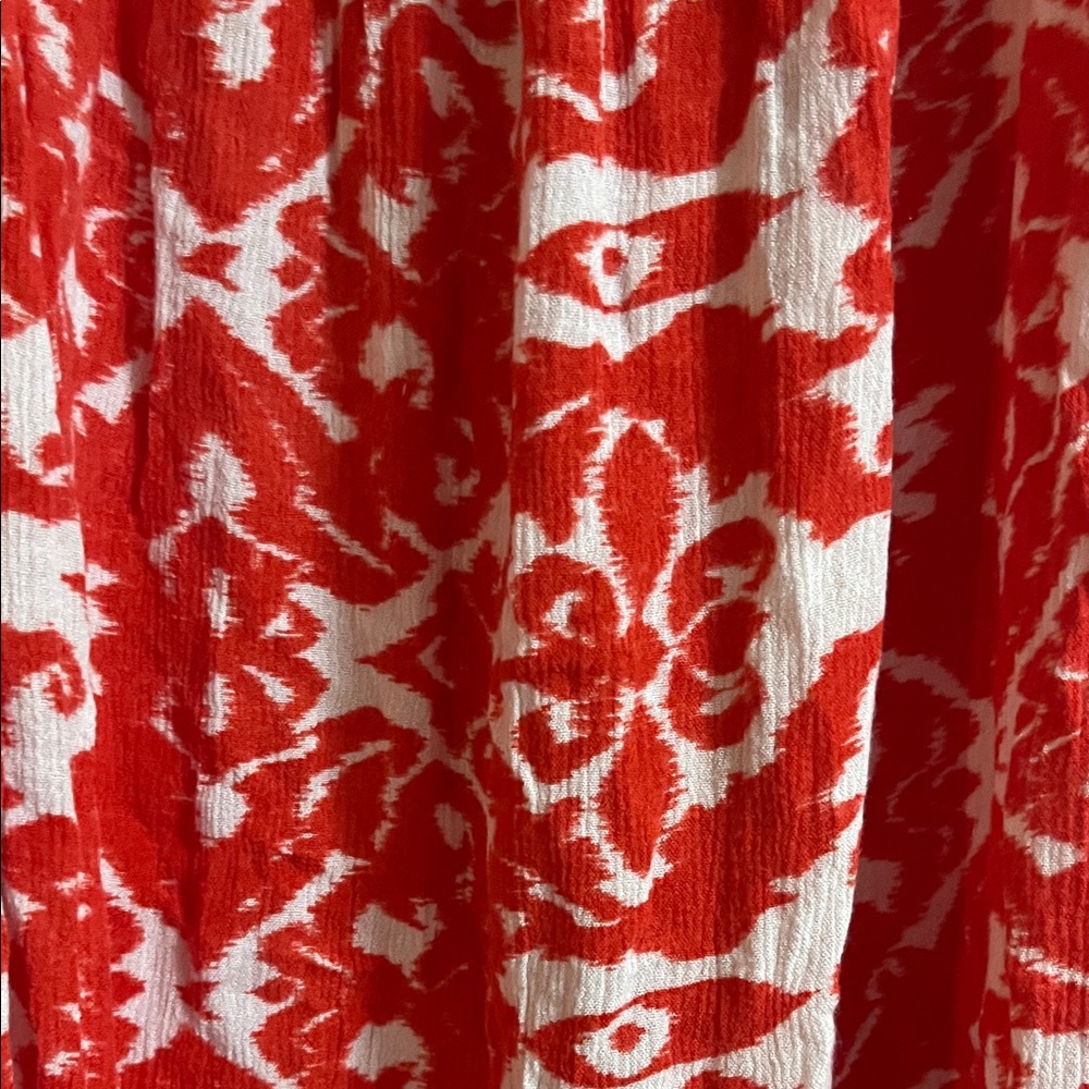 Strapless Red and White Dress - Picture 2 of 3